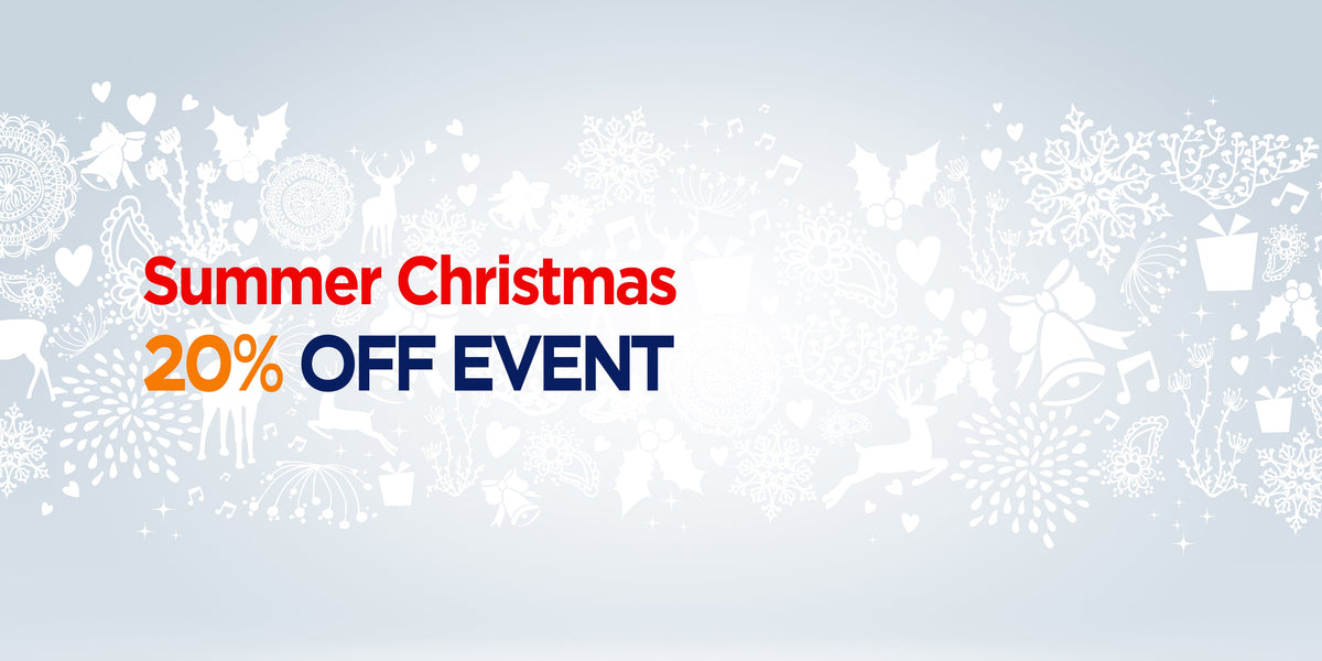 Summer Christmas 20% OFF EVENT & FREE Topper cover