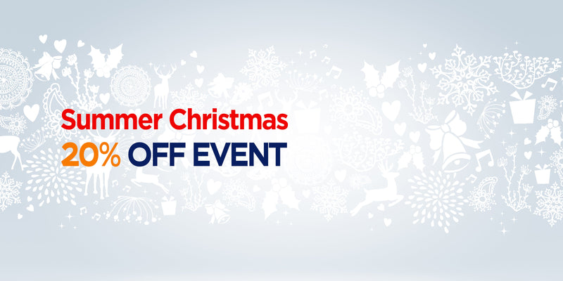 Summer Christmas 20% OFF EVENT & FREE Topper cover