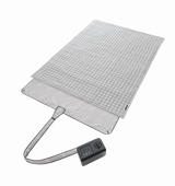 Close-up of water tube connection on high-end water heated mattress pad